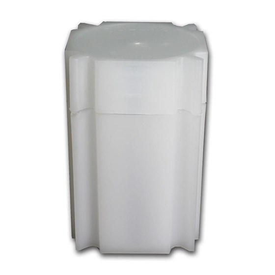38 mm Large Dollar Size Square Coin Tube