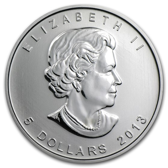 2013 Canada 1 oz Silver Maple Leaf BU