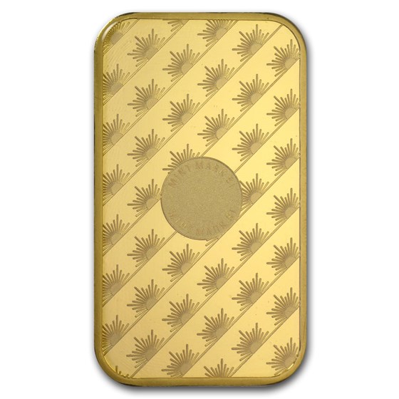 1 oz Gold Bar - Sunshine New Design (In TEP Packaging)