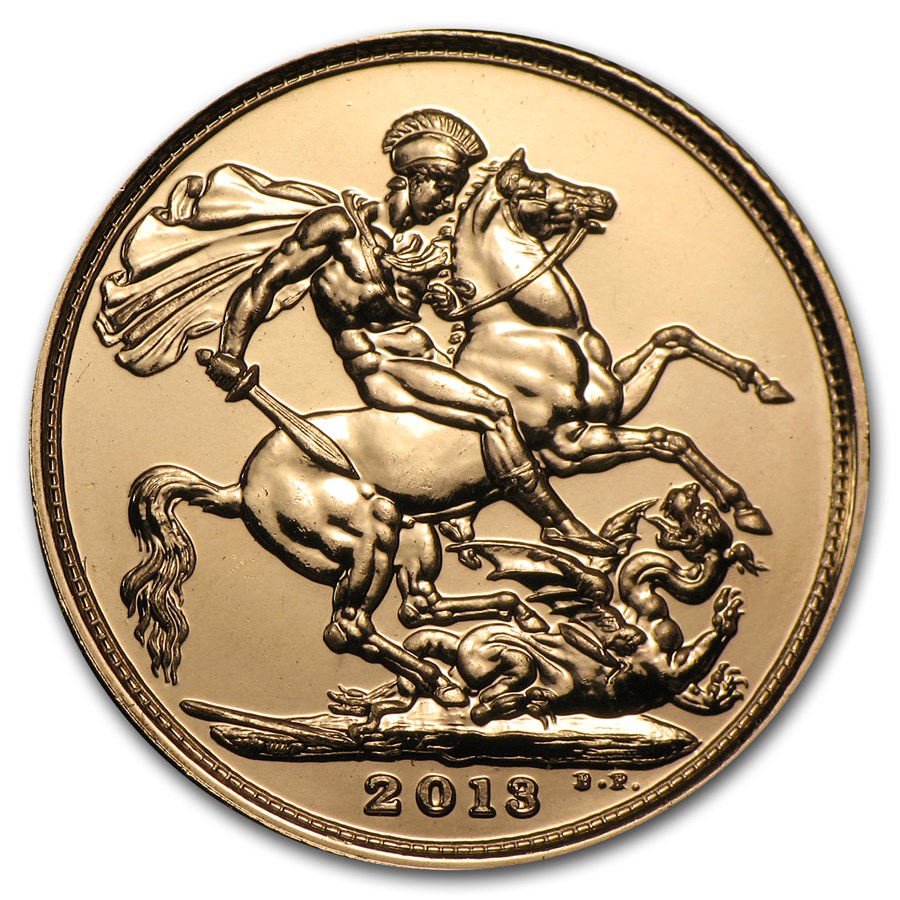 2013 Great Britain Gold Sovereign BU