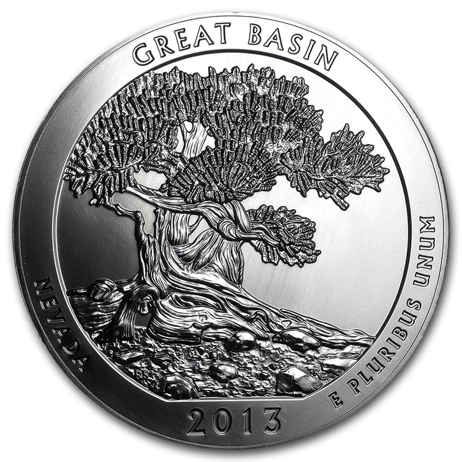 2013 5 oz Silver ATB Great Basin National Park, NV
