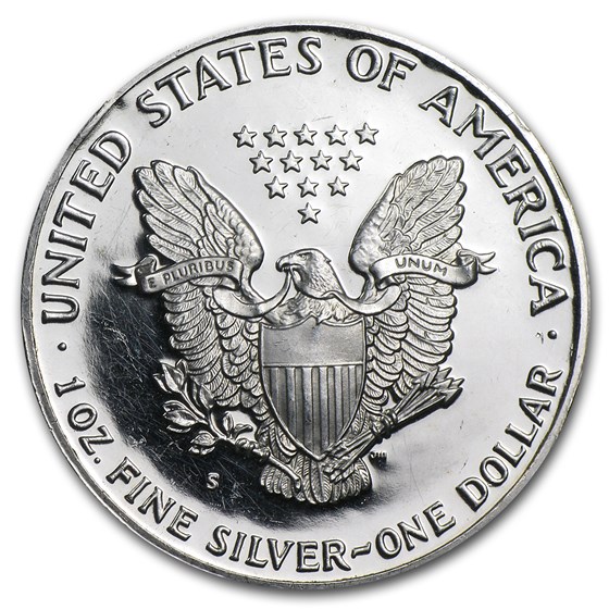 1 oz Proof American Silver Eagle (Capsule Only)