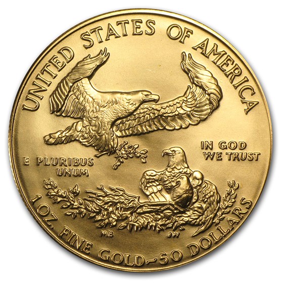 1988 1 oz American Gold Eagle BU (MCMLXXXVIII)