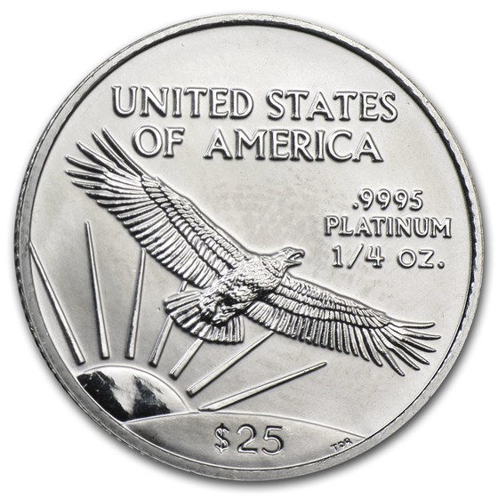 2000 1/4 oz American Platinum Eagle BU