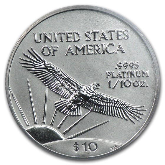 1999 1/10 oz American Platinum Eagle MS-69 PCGS