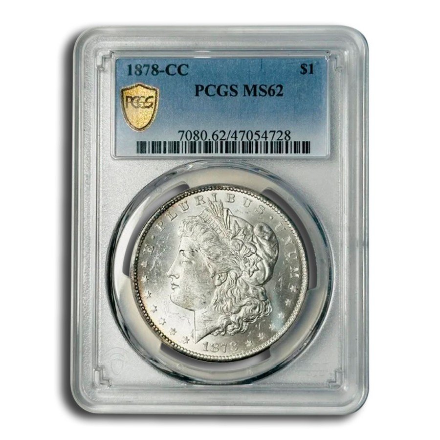 1878-CC Morgan Dollar MS-62 PCGS