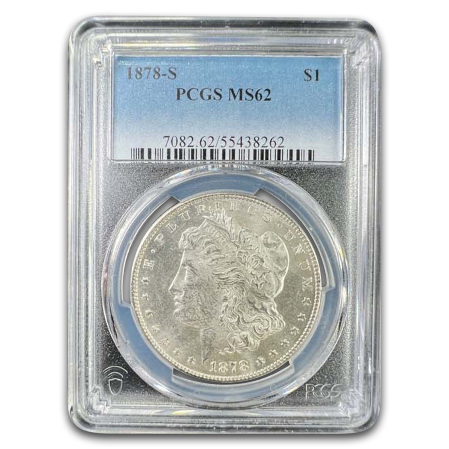 1878-S Morgan Dollar MS-62 PCGS