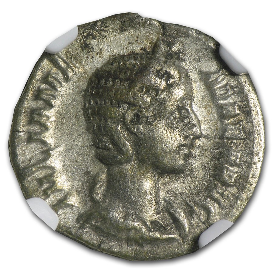 Roman Denarius Julia Mamaea VF NGC (222-235 AD)