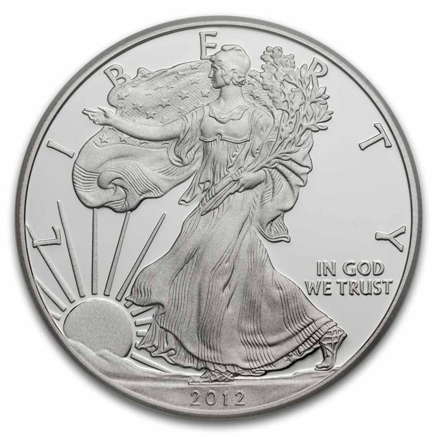 2012-W Proof American Silver Eagle PR-70 PCGS