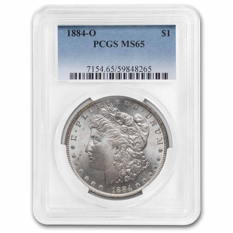 1884-O Morgan Dollar MS-65 PCGS