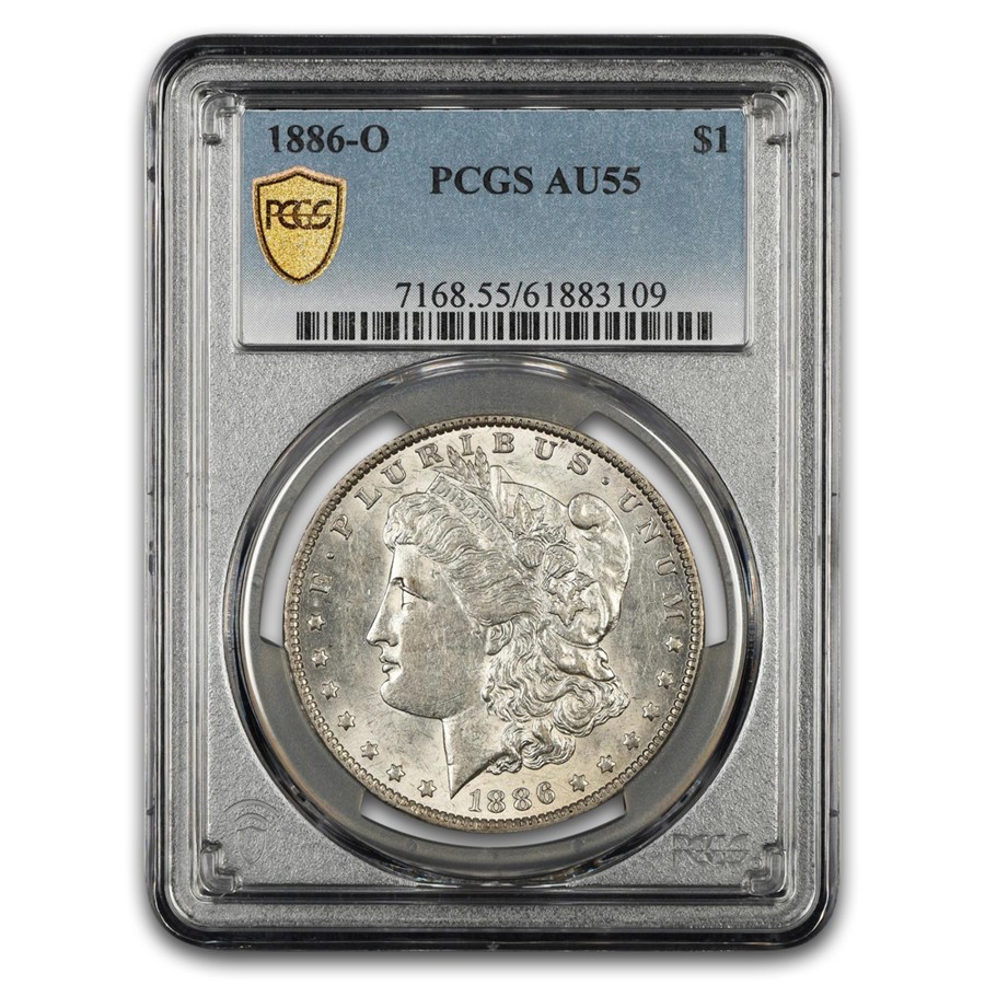 1886-O Morgan Dollar AU-55 PCGS