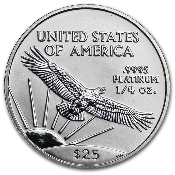 1999 1/4 oz American Platinum Eagle BU
