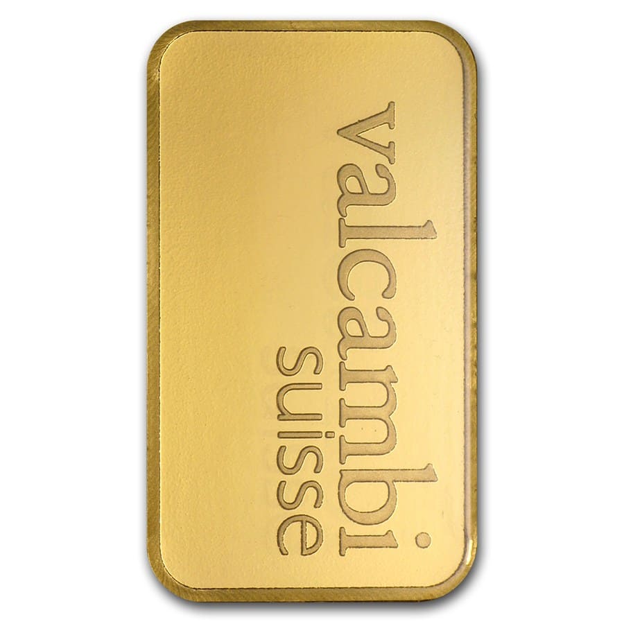 20 gram Gold Bar - Valcambi (In Assay)