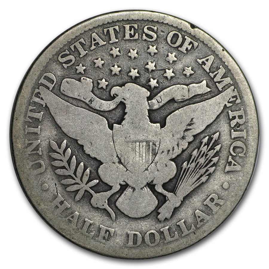 1893 Barber Half Dollar Good