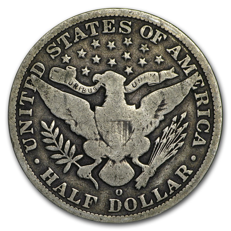 1900-O Barber Half Dollar VG