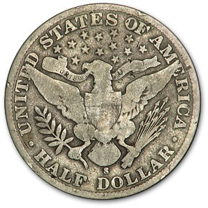 1902-S Barber Half Dollar Good