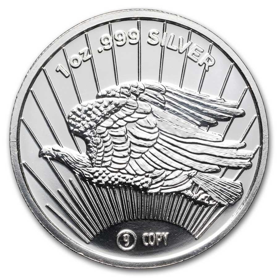 1 oz Silver Round - Saint-Gaudens