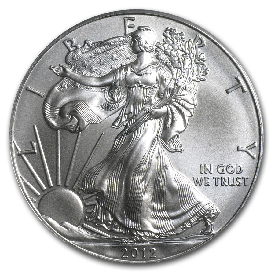 2012 American Silver Eagle MS-70 PCGS