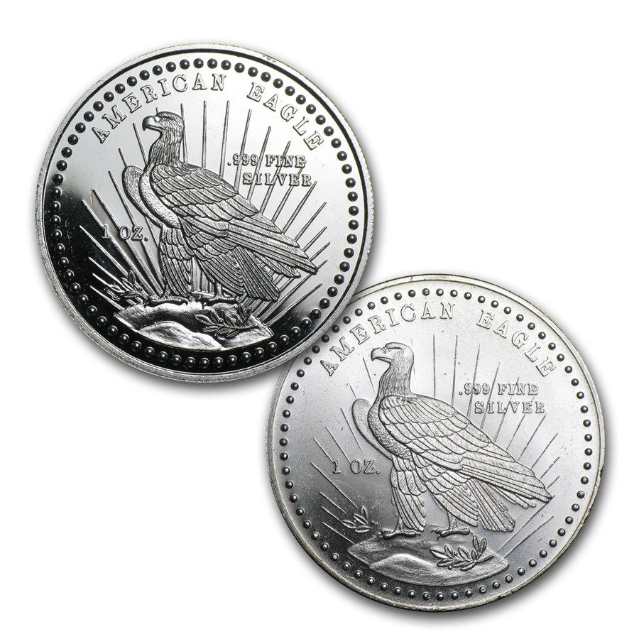 1 oz Silver Round - World Wide Mint (American Eagle)