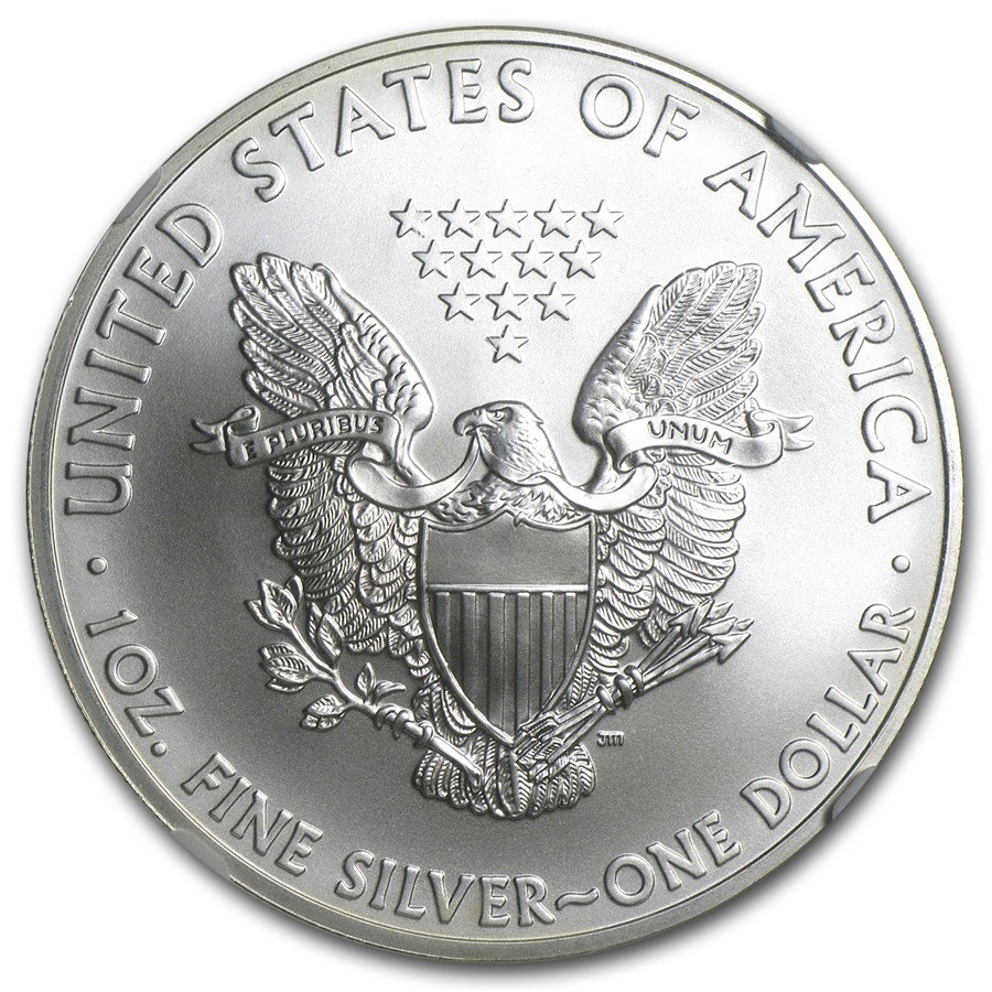 2012 American Silver Eagle MS-70 NGC (1st Release, Eagle Label)