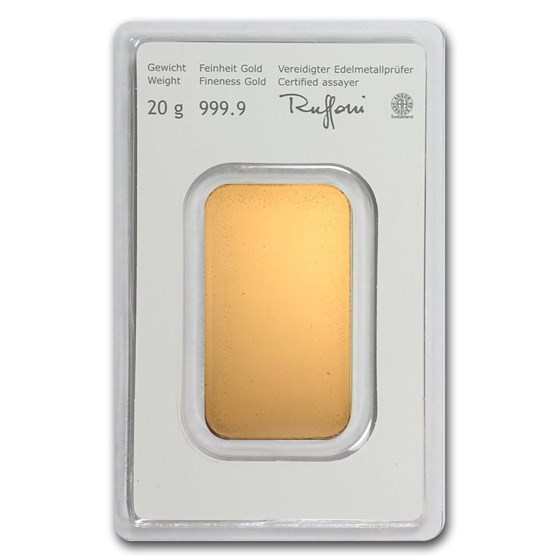 20 gram Gold Bar - Austrian Mint (In Assay)