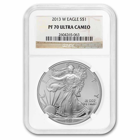 2013-W Proof American Silver Eagle PF-70 NGC