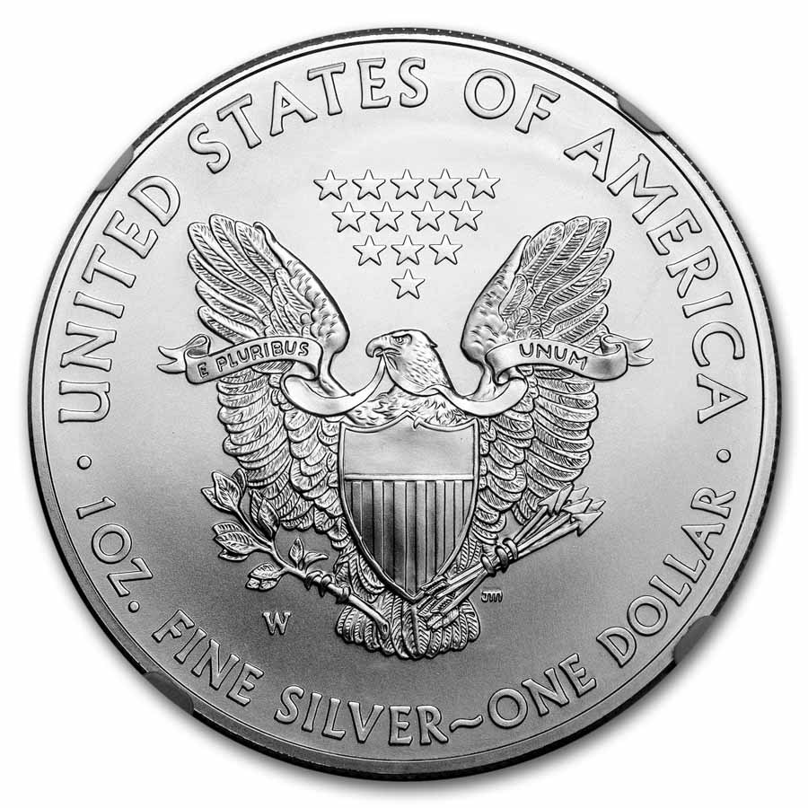 2013-W Burnished American Silver Eagle MS-70 NGC (ER)