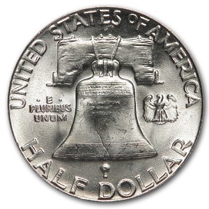 1957 Franklin Half Dollar BU
