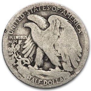 1919-D Walking Liberty Half Dollar AG