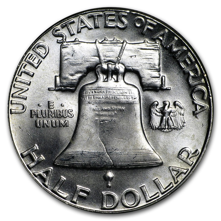 1962 Franklin Half Dollar BU