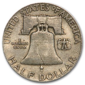 1949 Franklin Half Dollar Fine/XF
