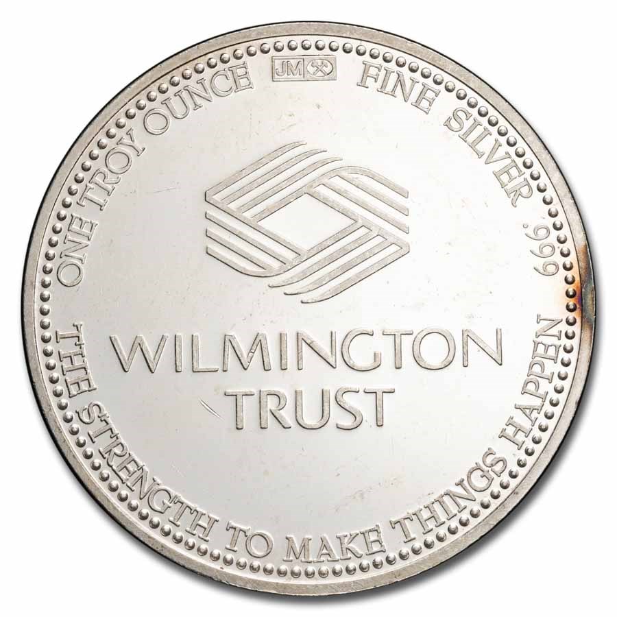 1 oz Silver Round - Johnson Matthey (Wilmington Trust)