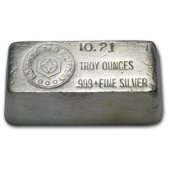 10.21 oz Silver Bar - Hoffman & Hoffman