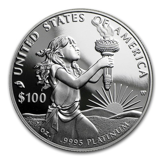 2014-W 1 oz Proof American Platinum Eagle (w/Box &amp; COA)