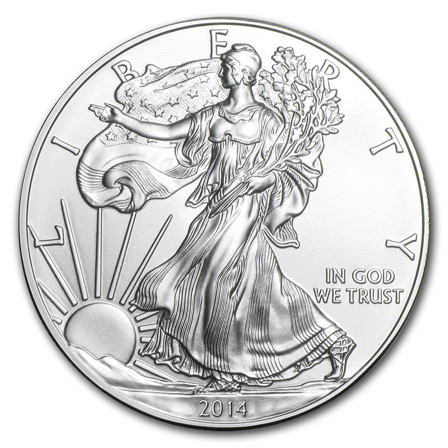 2014 (W) American Silver Eagle MS-70 PCGS (FirstStrike®)