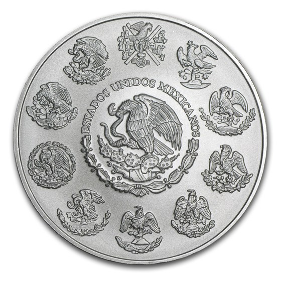2014 Mexico 5 oz Silver Libertad BU
