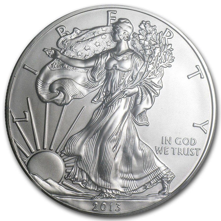 2013 American Silver Eagle MS-70 NGC