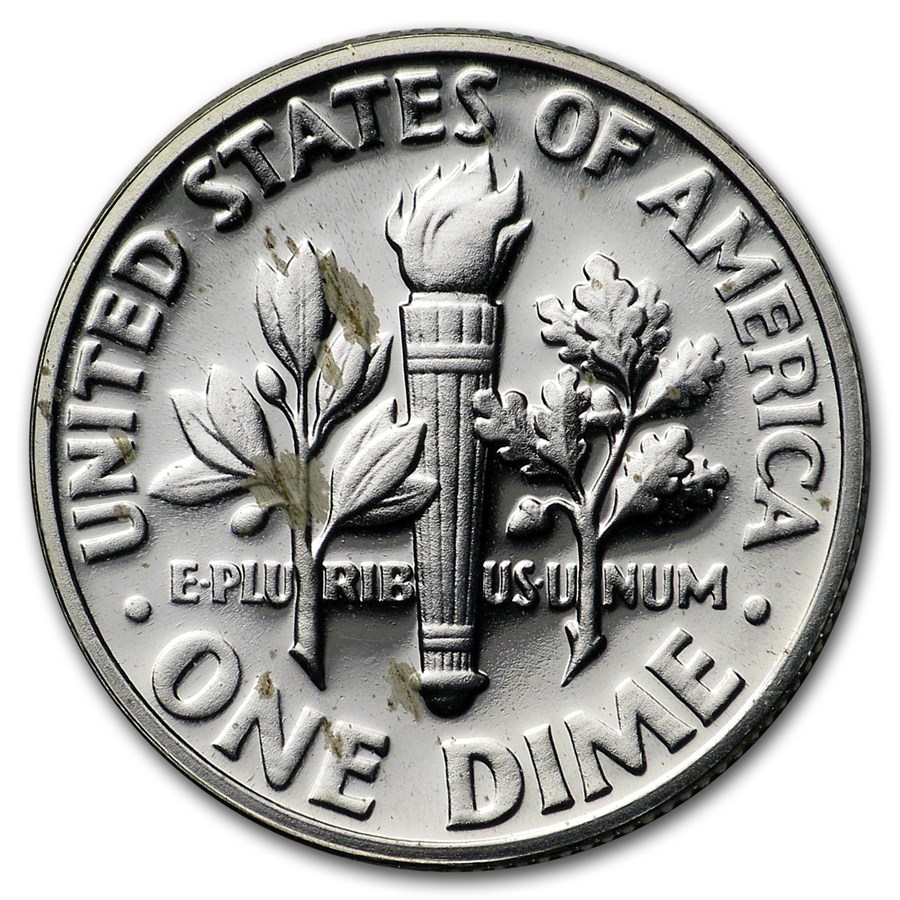 1964 Roosevelt Dime Gem Proof