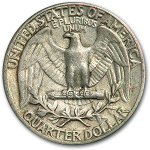 1934 Washington Quarter XF