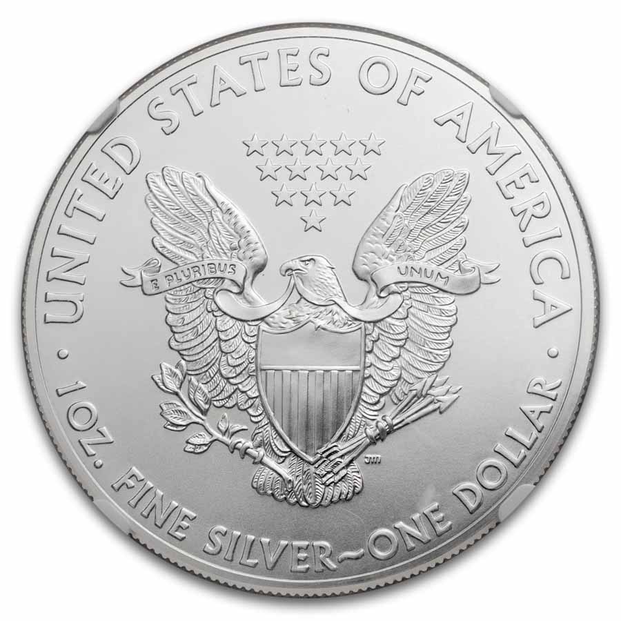 2013 American Silver Eagle MS-69 NGC