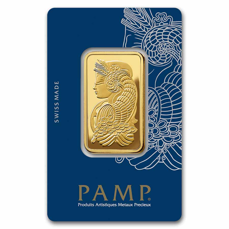 1 oz Gold Bar - PAMP Lady Fortuna VERISCAN™ (In Assay) 1 oz Gold Bar - PAMP Lady Fortuna VERISCAN™ (In Assay)