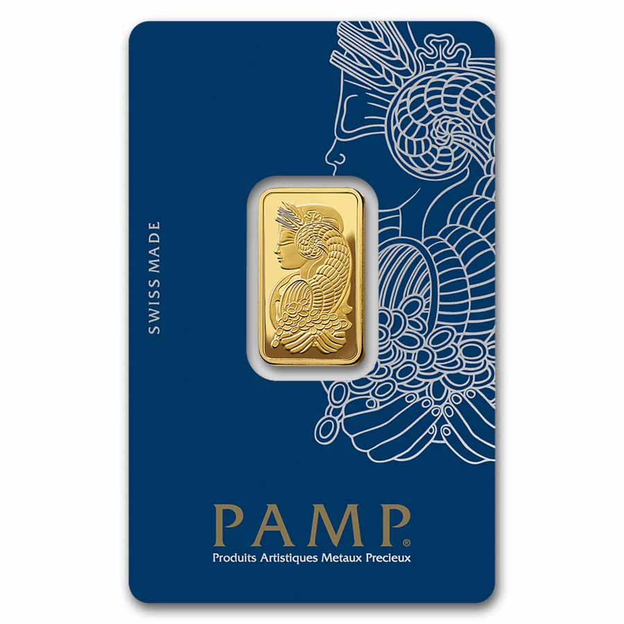 10 gram Gold Bar - PAMP Lady Fortuna Veriscan® (In Assay) 10 gram Gold Bar - PAMP Lady Fortuna Veriscan® (In Assay)
