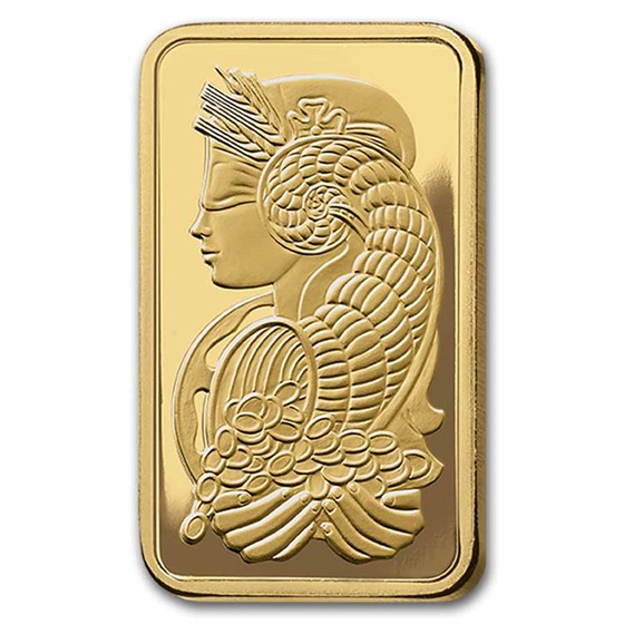 10 gram Gold Bar - PAMP Lady Fortuna Veriscan® (In Assay)