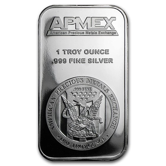 1 oz Silver Bar - APMEX (TEP)