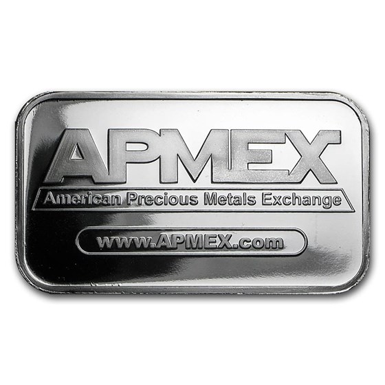 1 oz Silver Bar - APMEX (TEP)