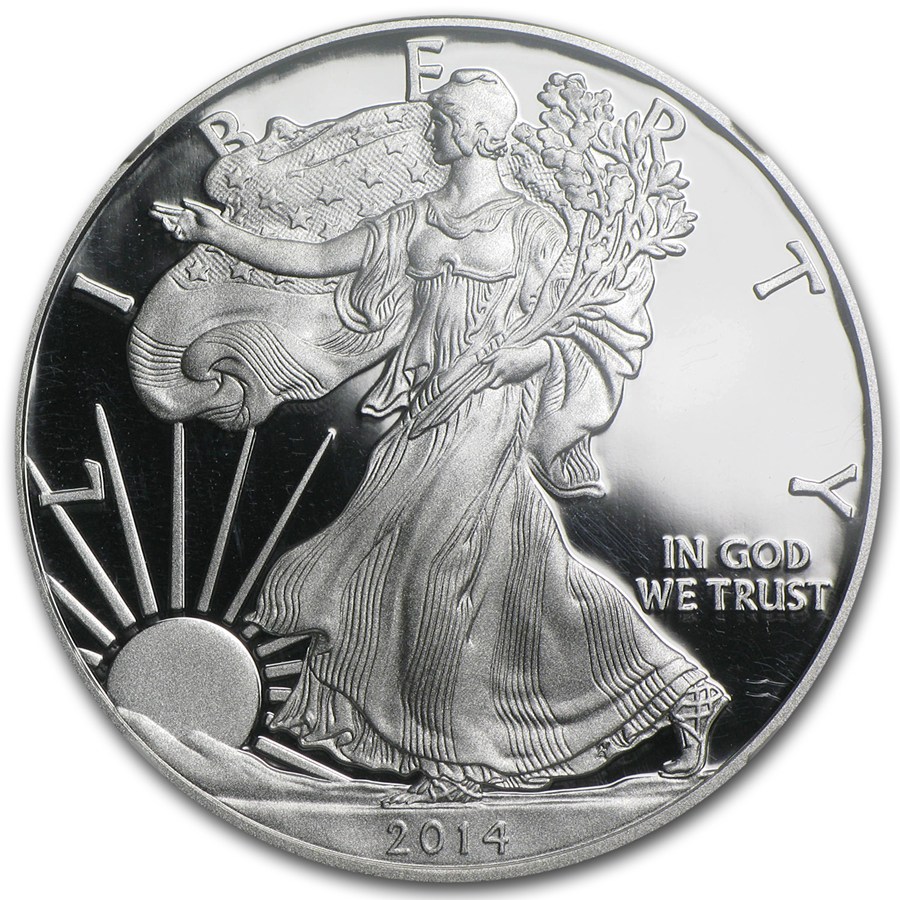 2014-W Proof American Silver Eagle PF-70 NGC