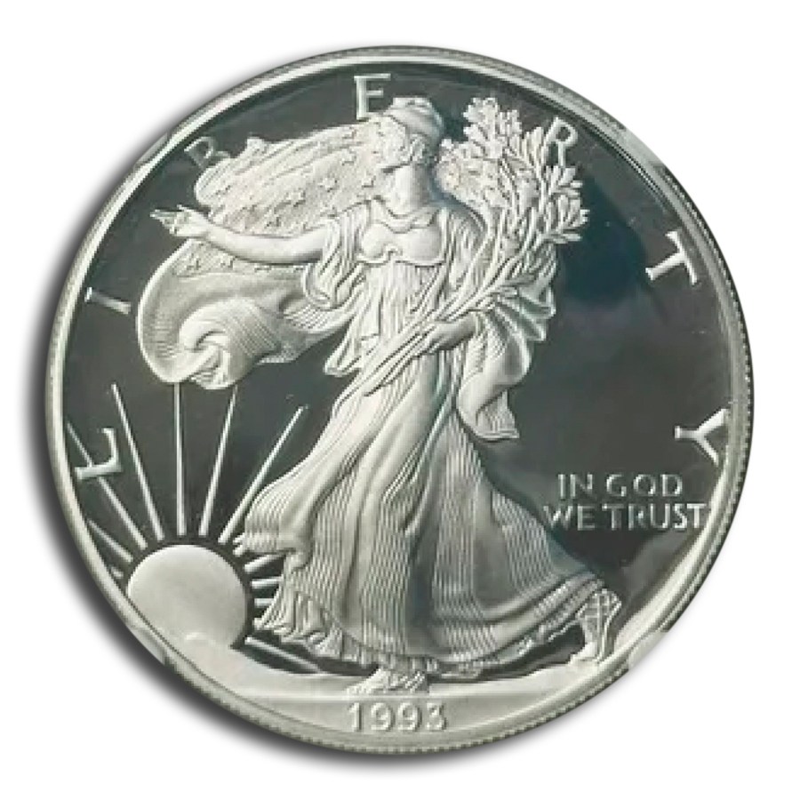 1993-P Proof American Silver Eagle PF-70 NGC