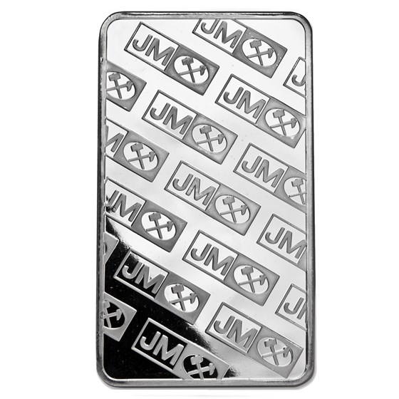 10 oz Silver Bar - Johnson Matthey (Vintage Design)