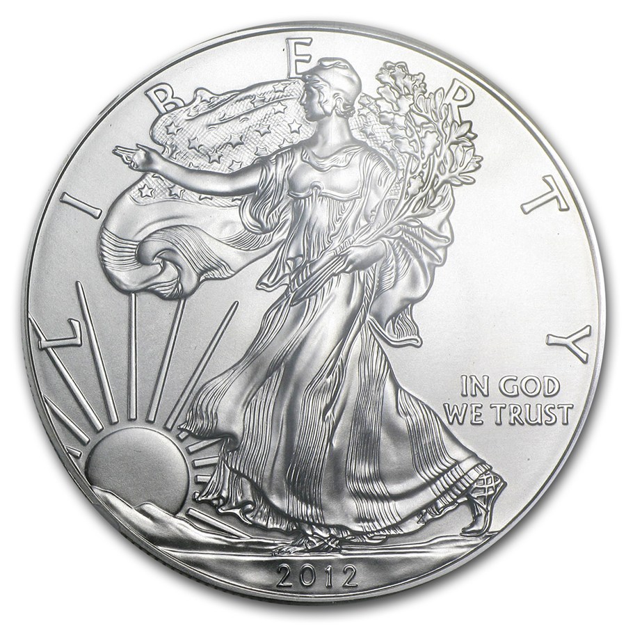2012 (W) American Silver Eagle MS-70 NGC