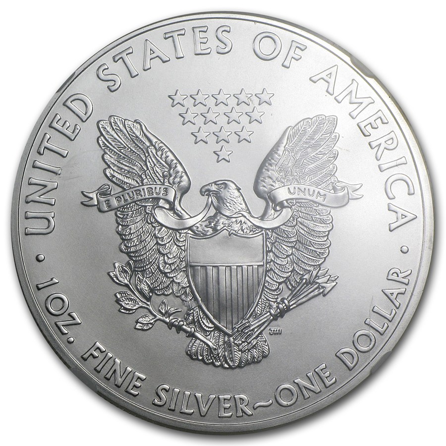 2012 (W) American Silver Eagle MS-70 NGC